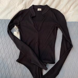 Wilfred Black Bodysuit